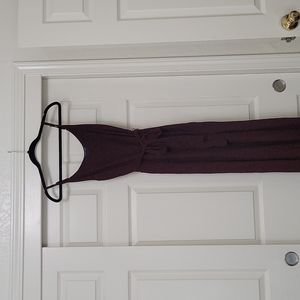 Black/red festive jumpsuit